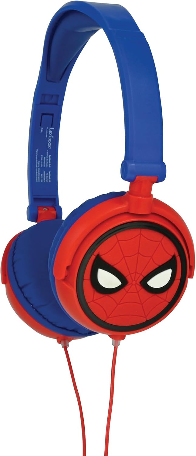 Casque audio stéréo pliable et ajustable Spider-Man Lexibook HP010SP – Image 2