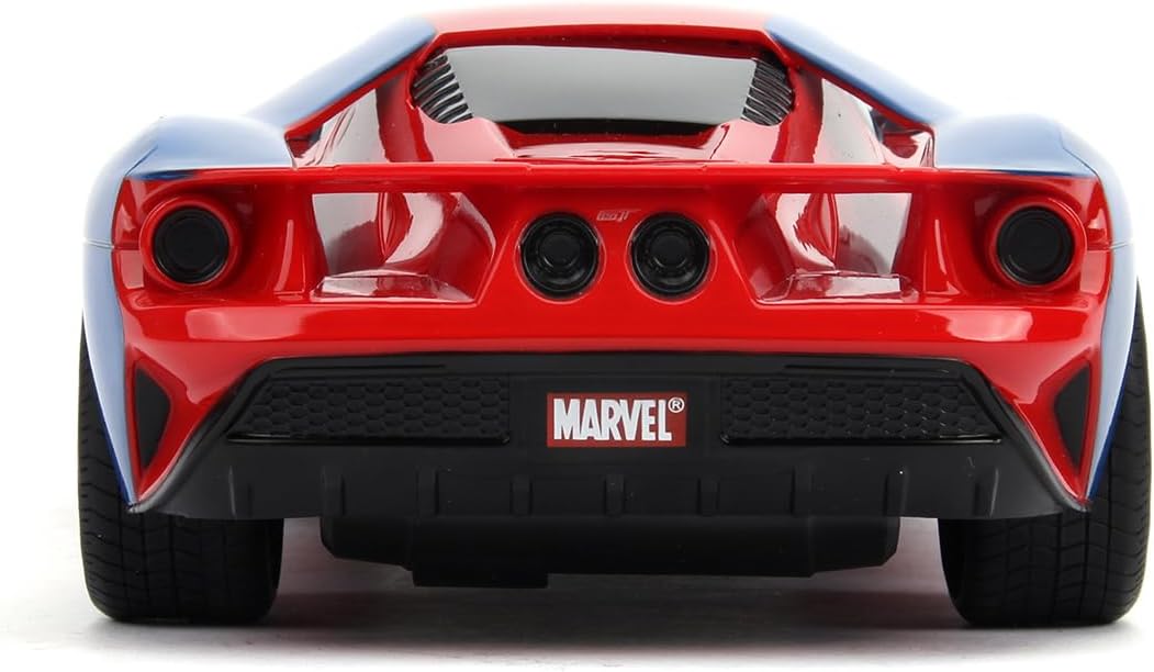 Ford GT radio commandée Spiderman Marvel turbo 1/16 Jada – Image 4