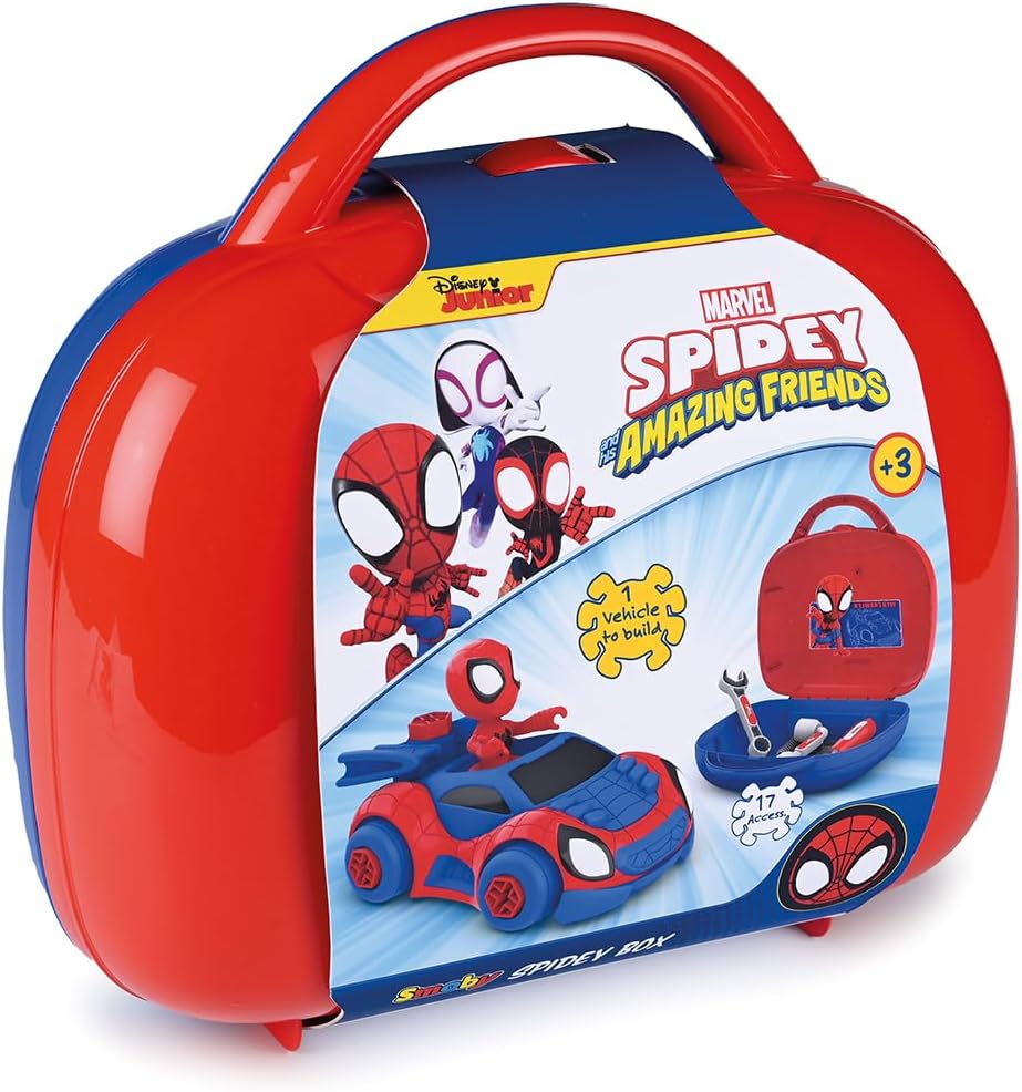 Mallette d'outils Spidey Miles Morales avec voiture à assembler – Image 2