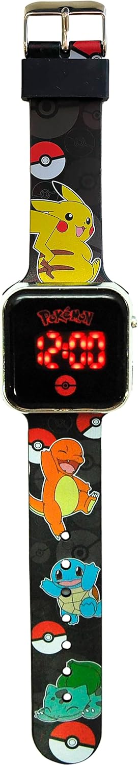 Montre LED Spider-Man avec calendrier POK4322