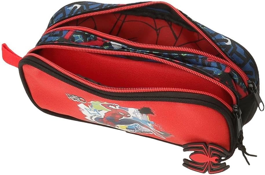 Trousse Marvel Spiderman Urban en polyester à deux compartiments – Image 4