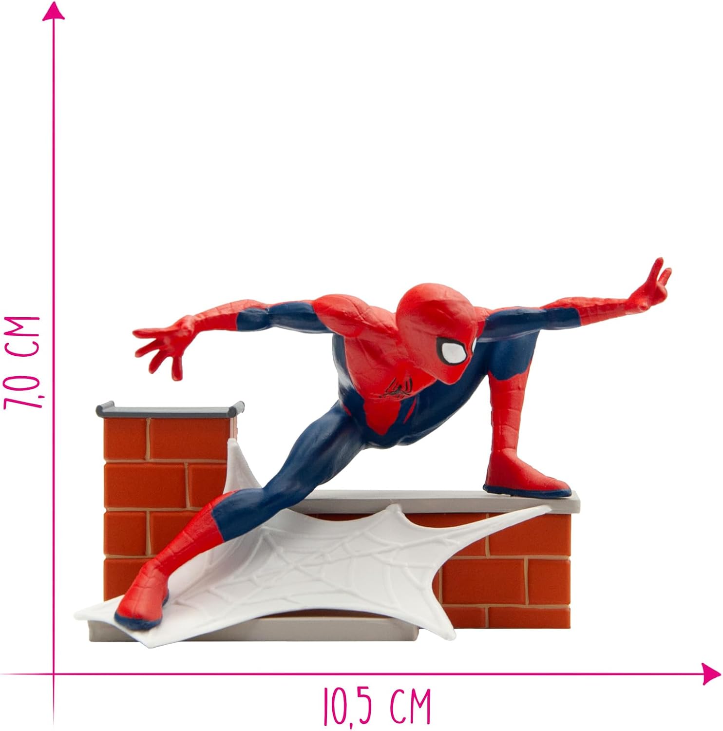 Figurine Spider-Man détaillée 7 du Marvel Spider-Verse par Bullyland – Image 2