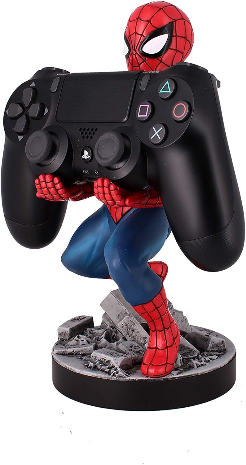 Support Marvel Spider-Man pour téléphone et manette avec figurine 20,3 cm – Image 5