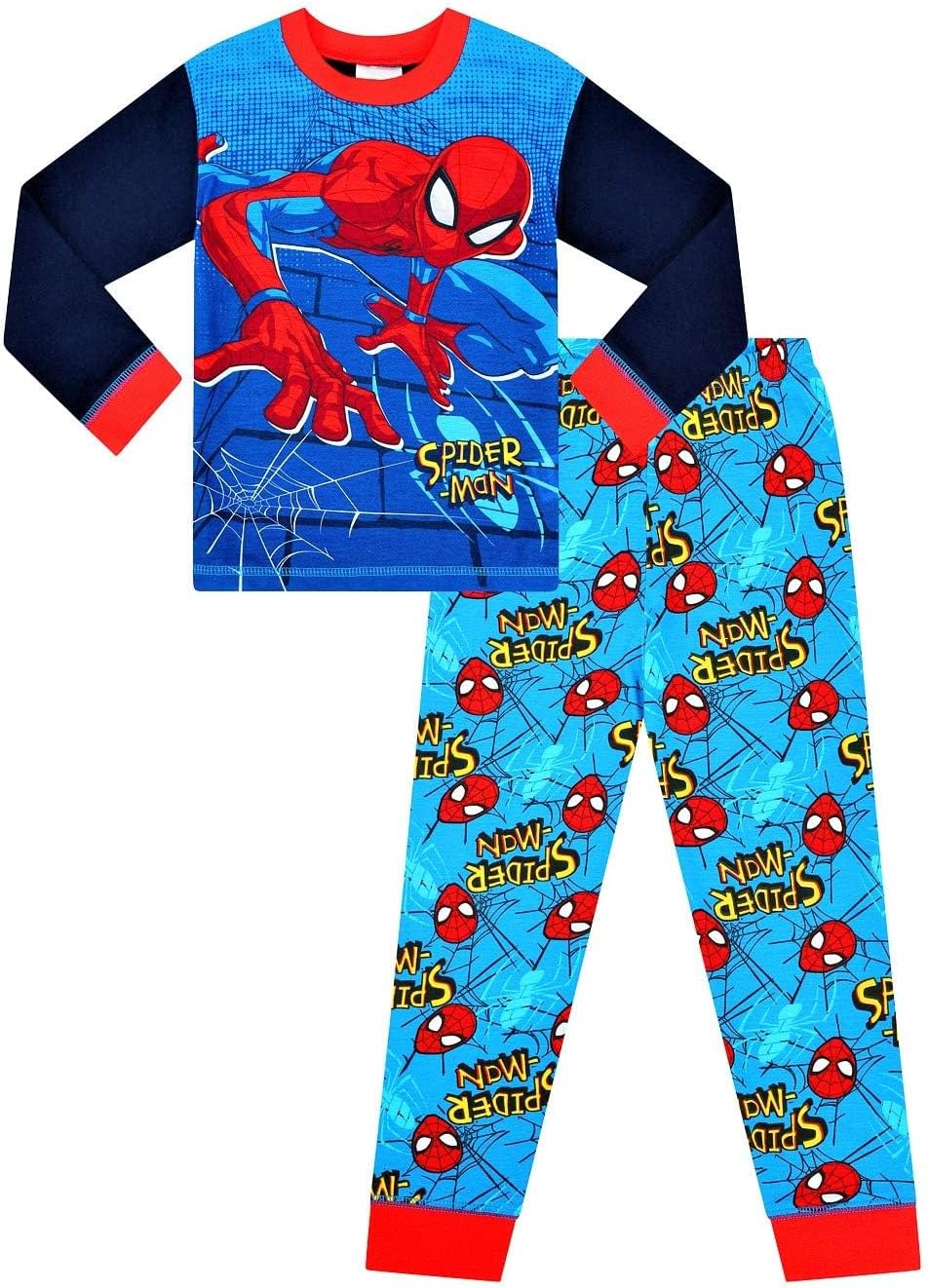 Pyjama Spider-Man Marvel garçon, du 2-3 ans au 7-8 ans