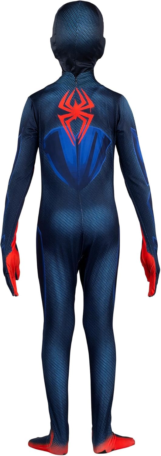 Costume Zentai Marvel Miles Morales Spider-Man avec masque amovible, style XL 42-44 – Image 6