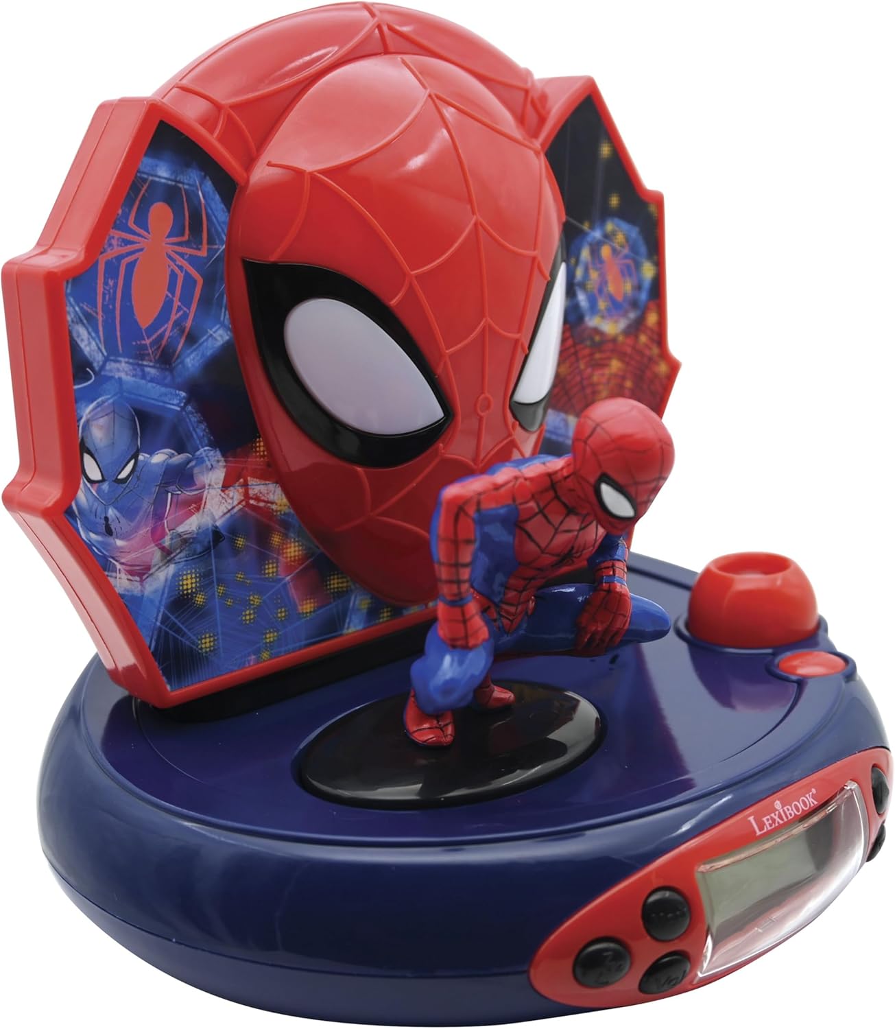 Réveil projecteur Marvel Spider-Man Peter Parker avec veilleuse – Image 3