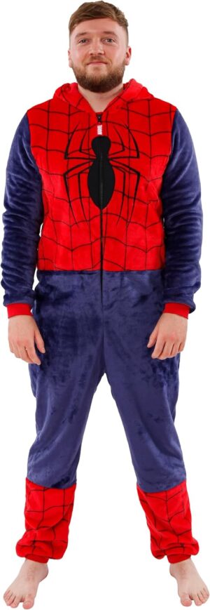 Grenouillère homme Marvel Spider-Man en 100% polyester