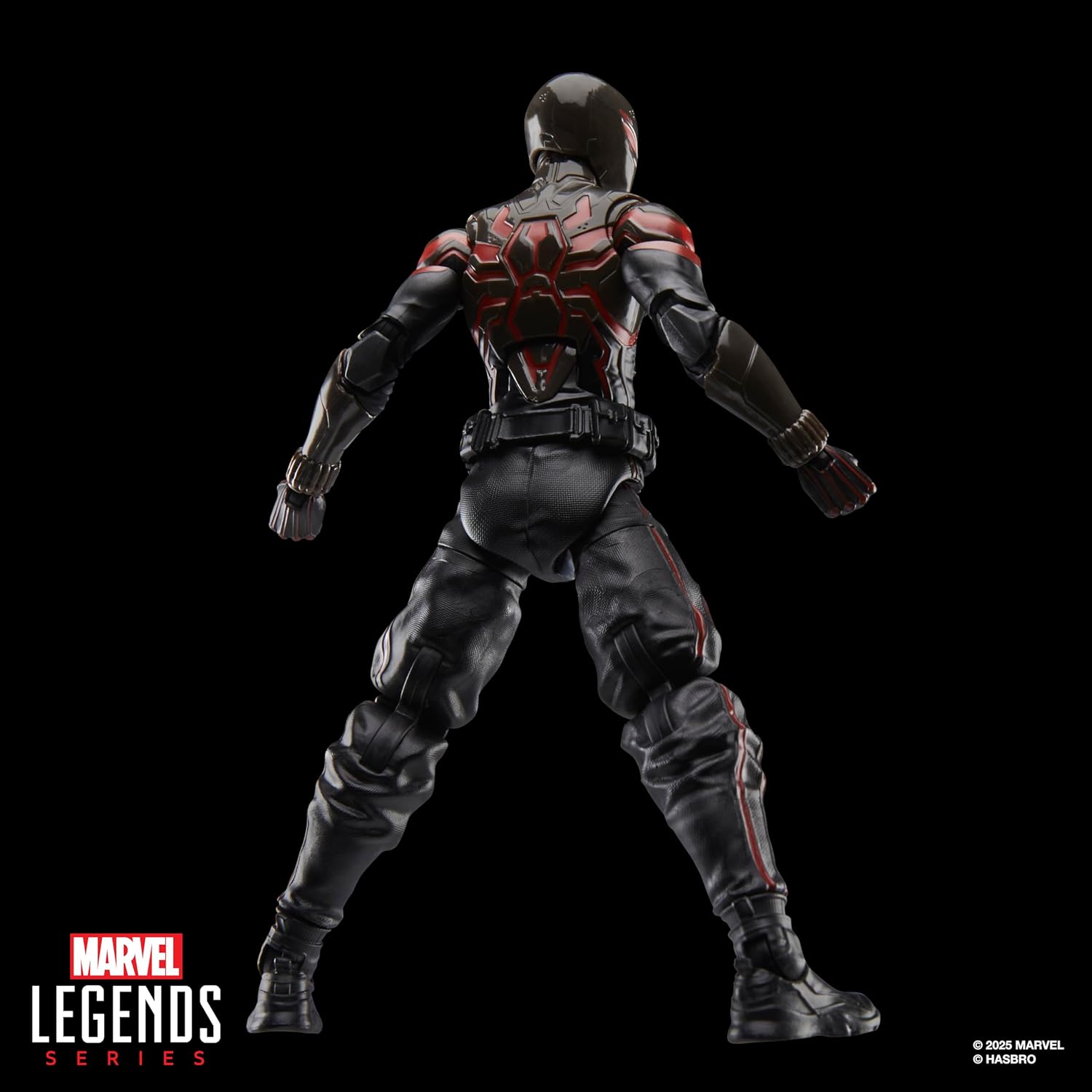 Figurine Spider-Man Miles Morales Brooklyn 2099 noire, Marvel Legends Gamerverse – Image 7