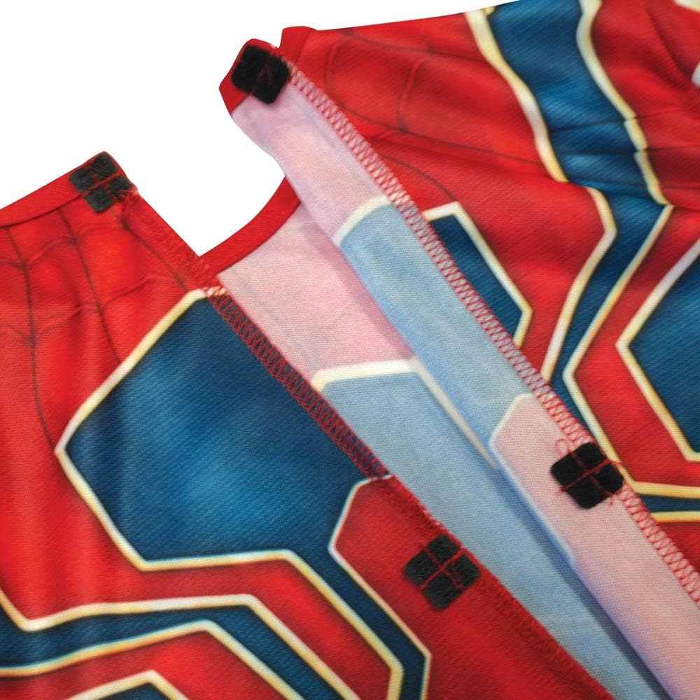 Costume enfant Iron Spider Avengers avec cagoule et couvre-bottes – Image 4