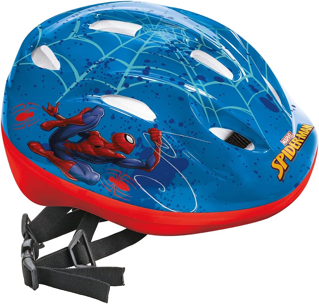 Mondo Toys casque de vélo enfant Spider-Man réglable 52 à 56