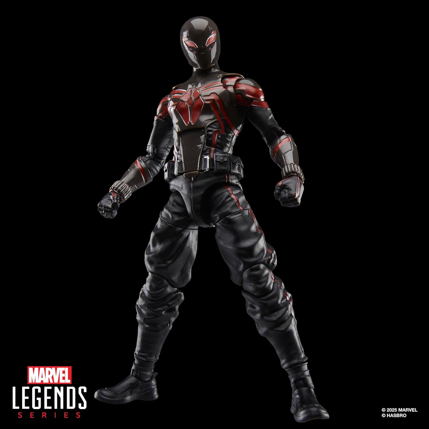 Figurine Spider-Man Miles Morales Brooklyn 2099 noire, Marvel Legends Gamerverse – Image 8