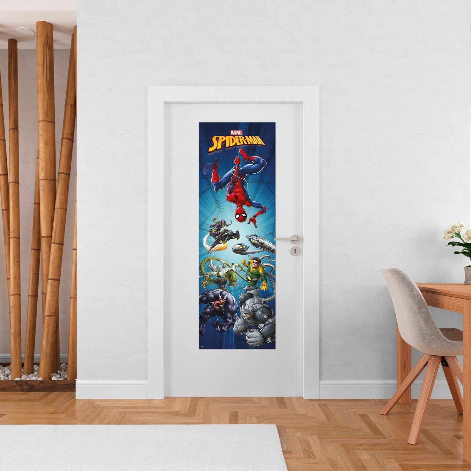 Poster de porte Marvel Spider-Man 53 x 158 cm, affiche décorative – Image 2
