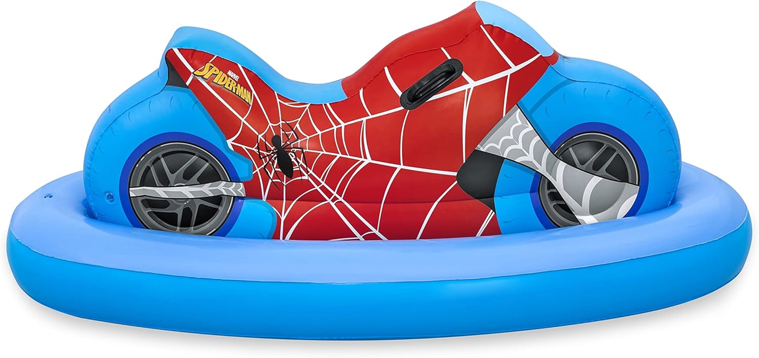 Bouée moto à enfourcher Spider-Man Bestway 1,70 m x 84 cm – Image 5