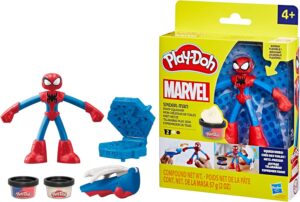 Coffret Play-Doh Marvel Spider-Man créateur de toiles avec figurine et pâte à modeler