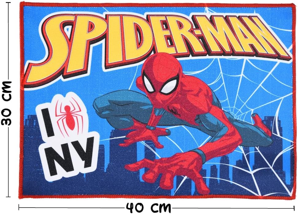 Spider-Man Marvel, set de table en tissu 40 x 30 cm lavable et résistant à la chaleur – Image 2