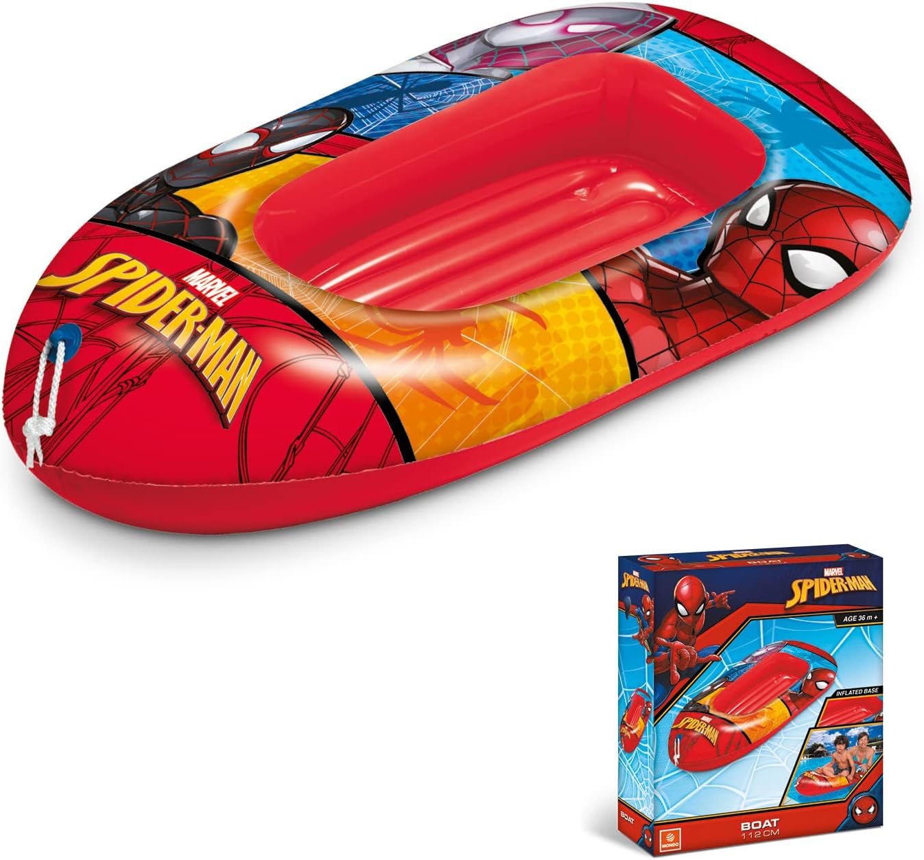 Bateau gonflable Spider-Man Disney Cars pour enfants – Image 3