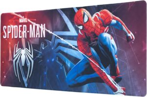Tapis de bureau XXL Spider-Man 80 x 35 cm pour souris et clavier