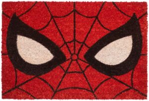 Paillasson Marvel Spider-Man antidérapant en fibre de coco 40 x 60 cm