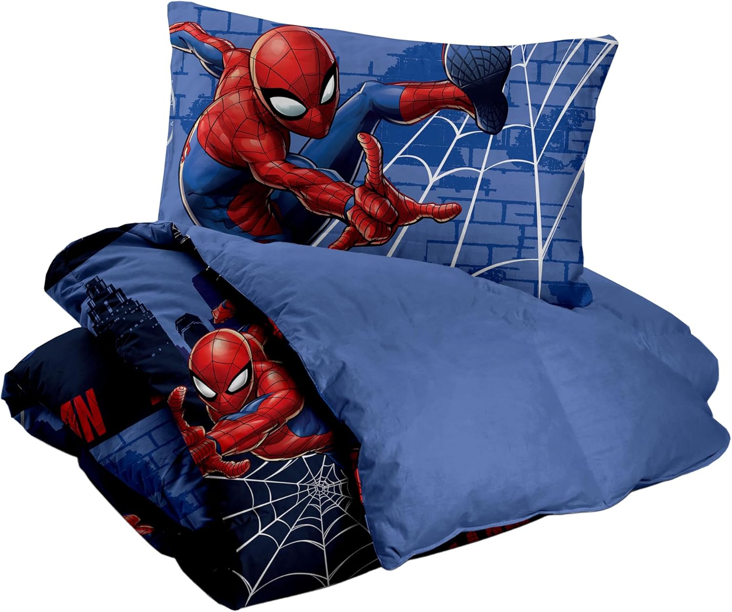 Parure de lit Spiderman 1 place en 100% coton – Image 3