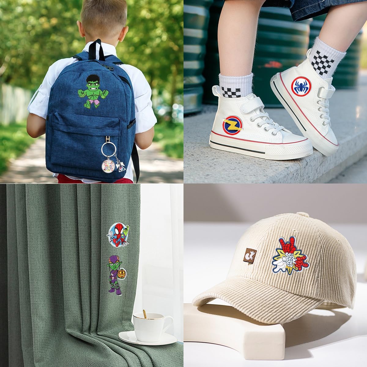 Patch thermocollant Spider-Man, lot de 20 écussons pour vêtements – Image 7