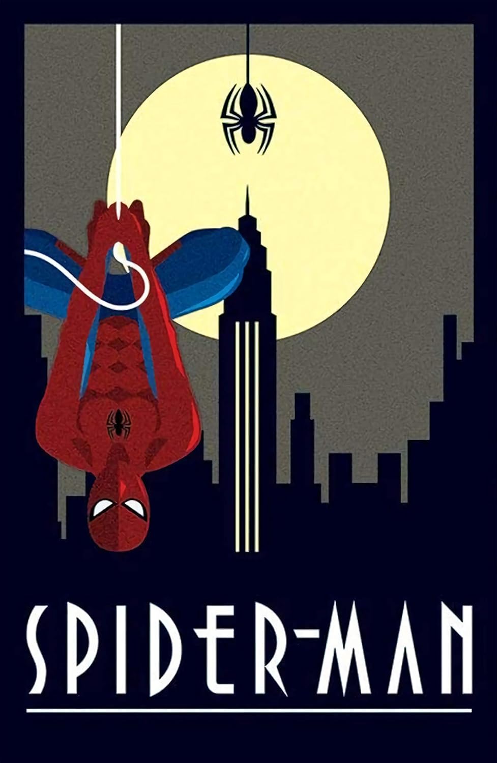 Affiche Spider-Man Marvel en film mat 28 x 43