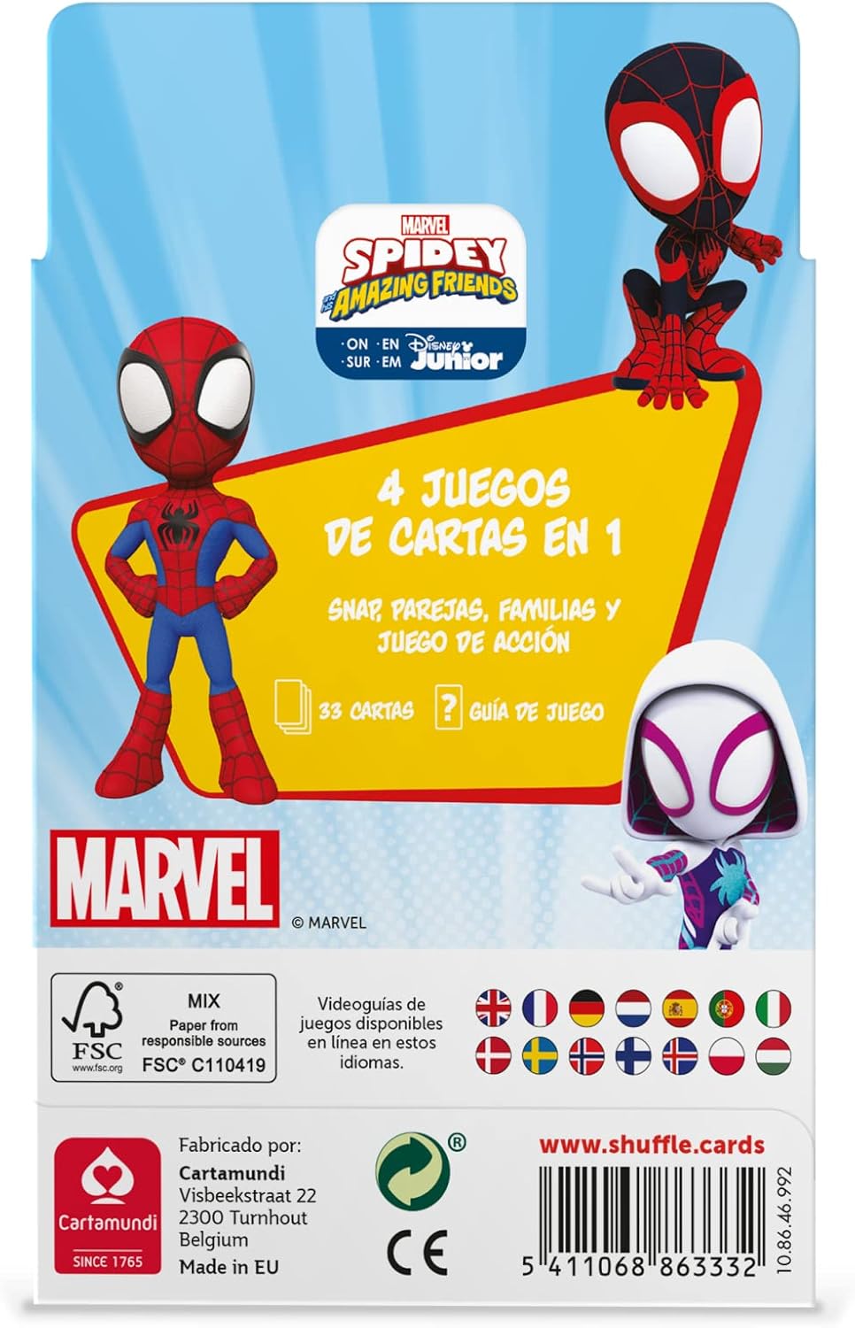 Cartes Marvel Spider-Man 4 en 1 – Image 6