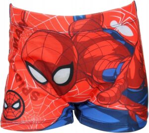 Boxer de bain rouge Spider-Man pour garçon, 8 ans