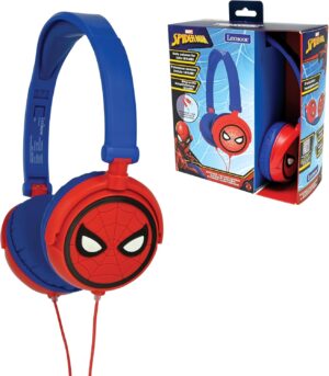 Casque audio stéréo pliable et ajustable Spider-Man Lexibook HP010SP