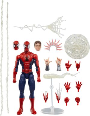 Figurine Spider-Man Marvel Legends Maximum Series 15 cm rouge et bleu