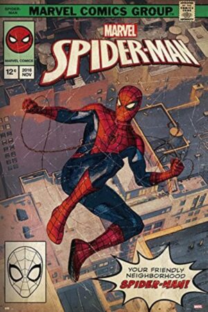 Poster Marvel Spider-Man Comic en papier 61 x 91,5 cm