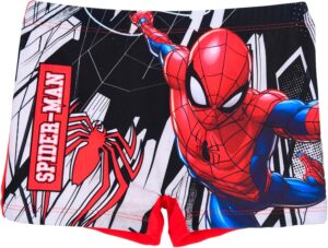 Short de bain Marvel Spider-Man enfant, tailles 3, 4, 6 et 8 ans