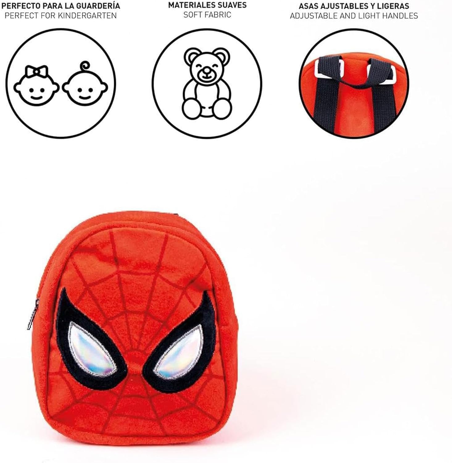 Ensemble Spiderman multicolore avec sac à dos et parapluie enfant – Image 3