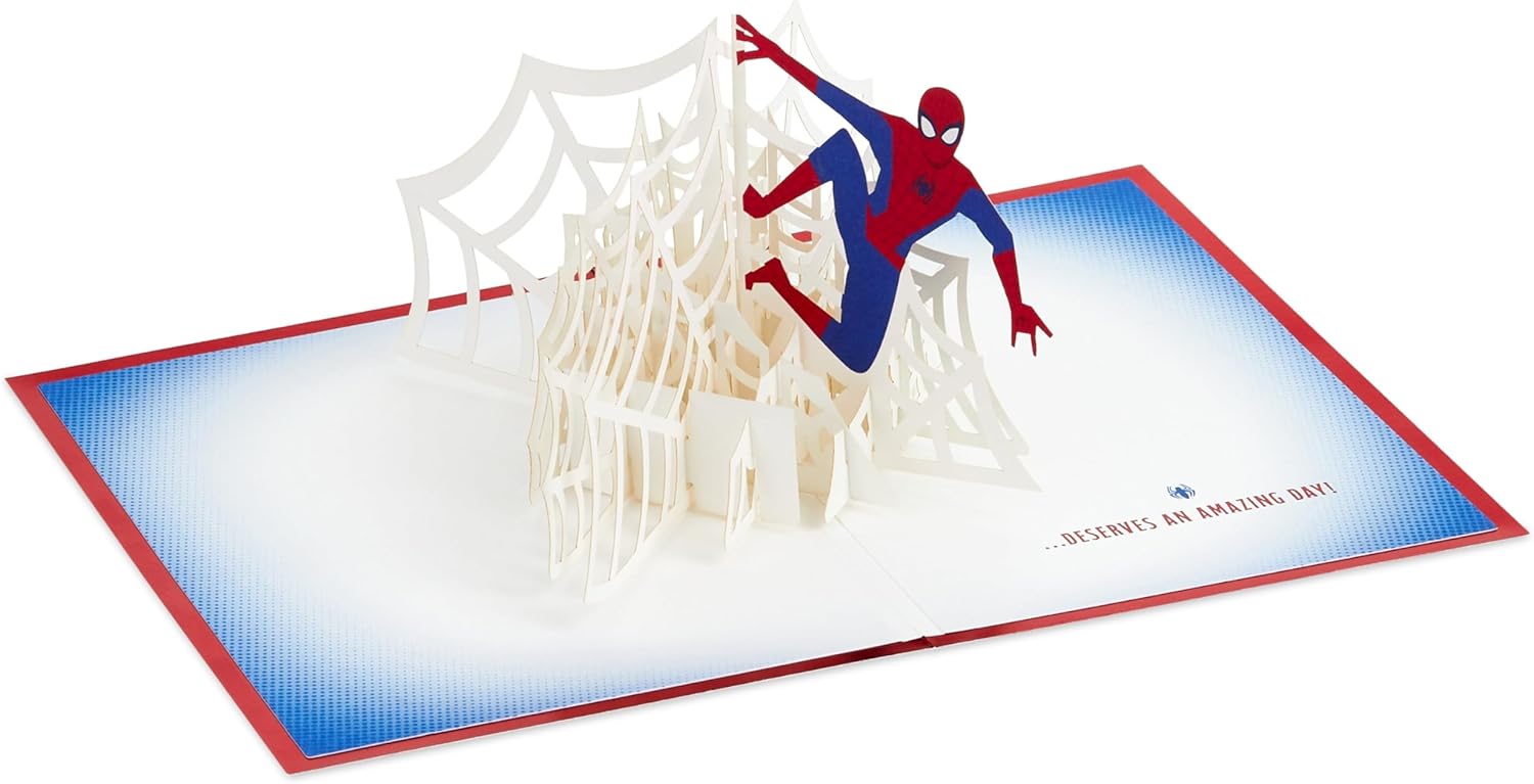 Carte pop-up 3D Marvel The Amazing Spider-Man par Hallmark – Image 3