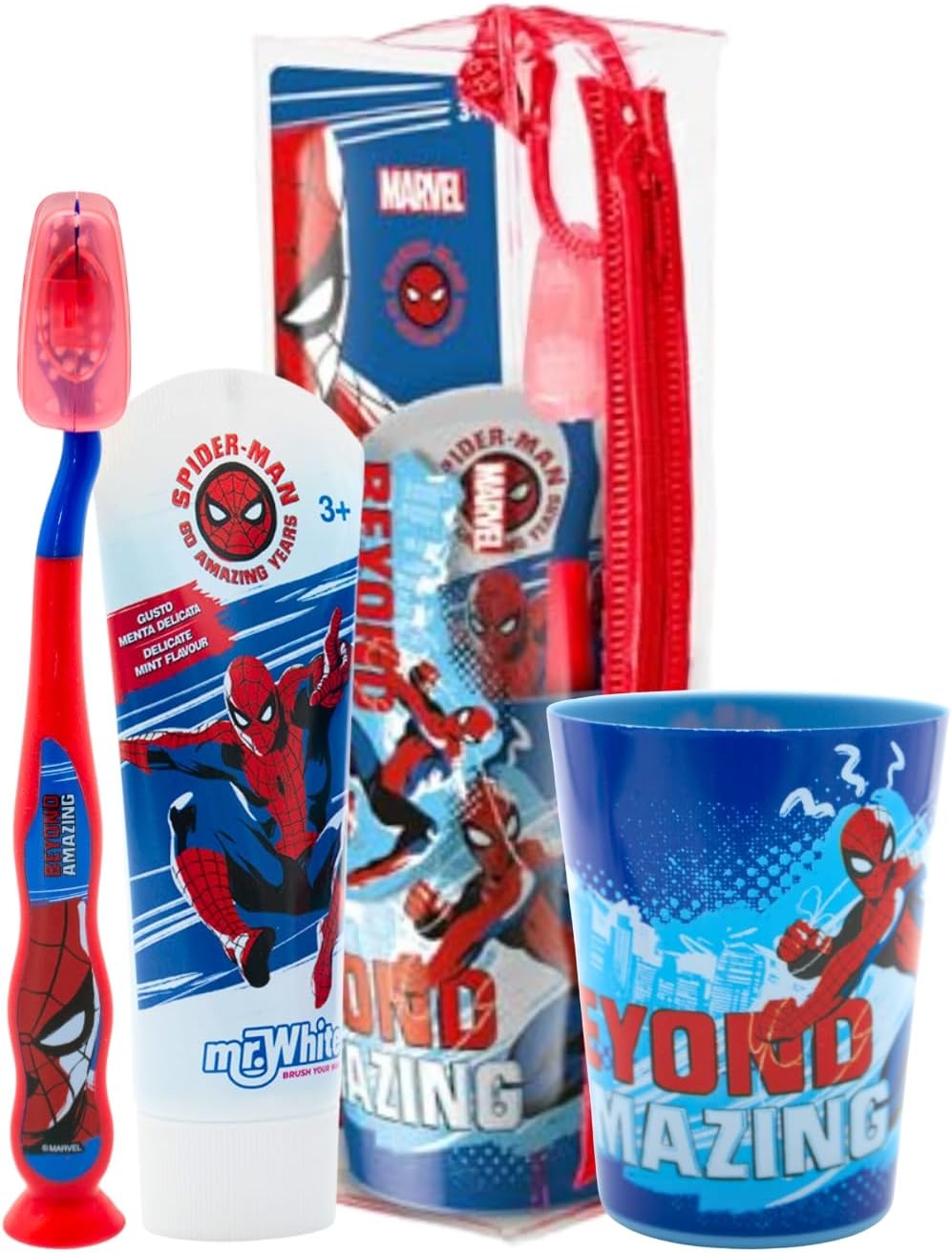 Set avec trousse Mr White Jr Spider-Man