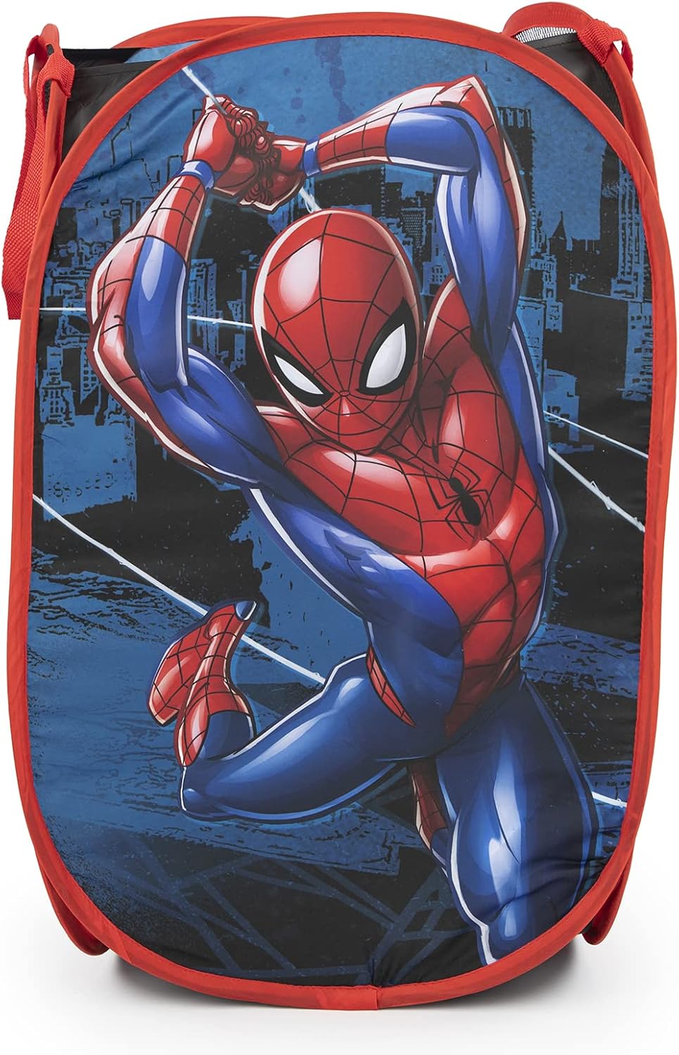 Panier de rangement rétractable Marvel Spiderman en 100% Polyester, 36 x 36 x 58 cm