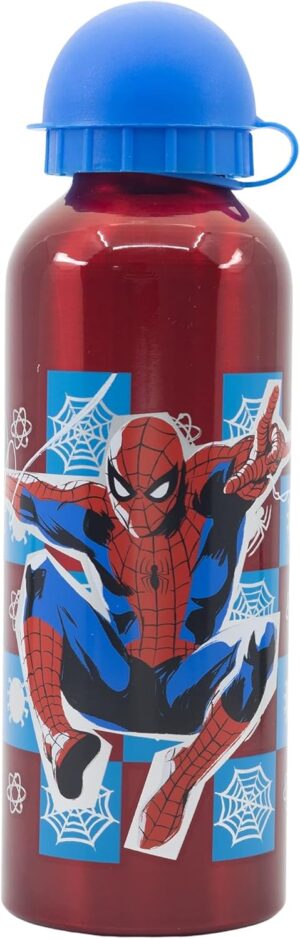 Bouteille en aluminium 530ML Marvel Spider-Man Stor avec bec verseur