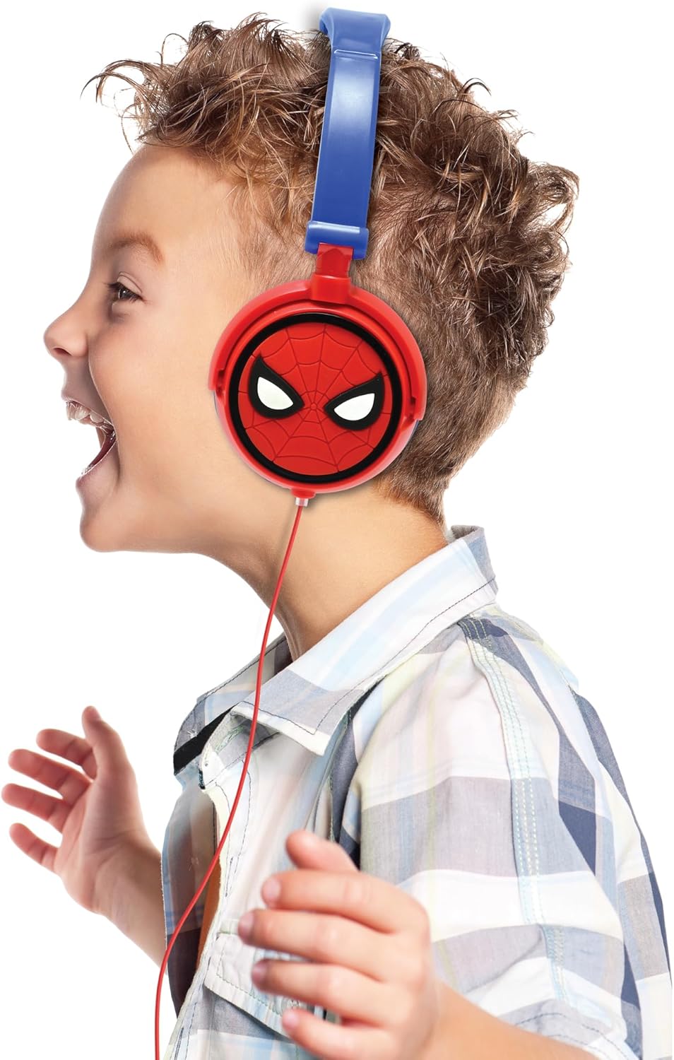 Casque audio stéréo pliable et ajustable Spider-Man Lexibook HP010SP – Image 6