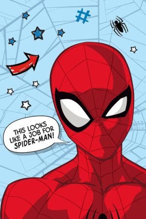 Couverture moelleuse Spider-Man 100 x 150 cm Jerry Fabrics
