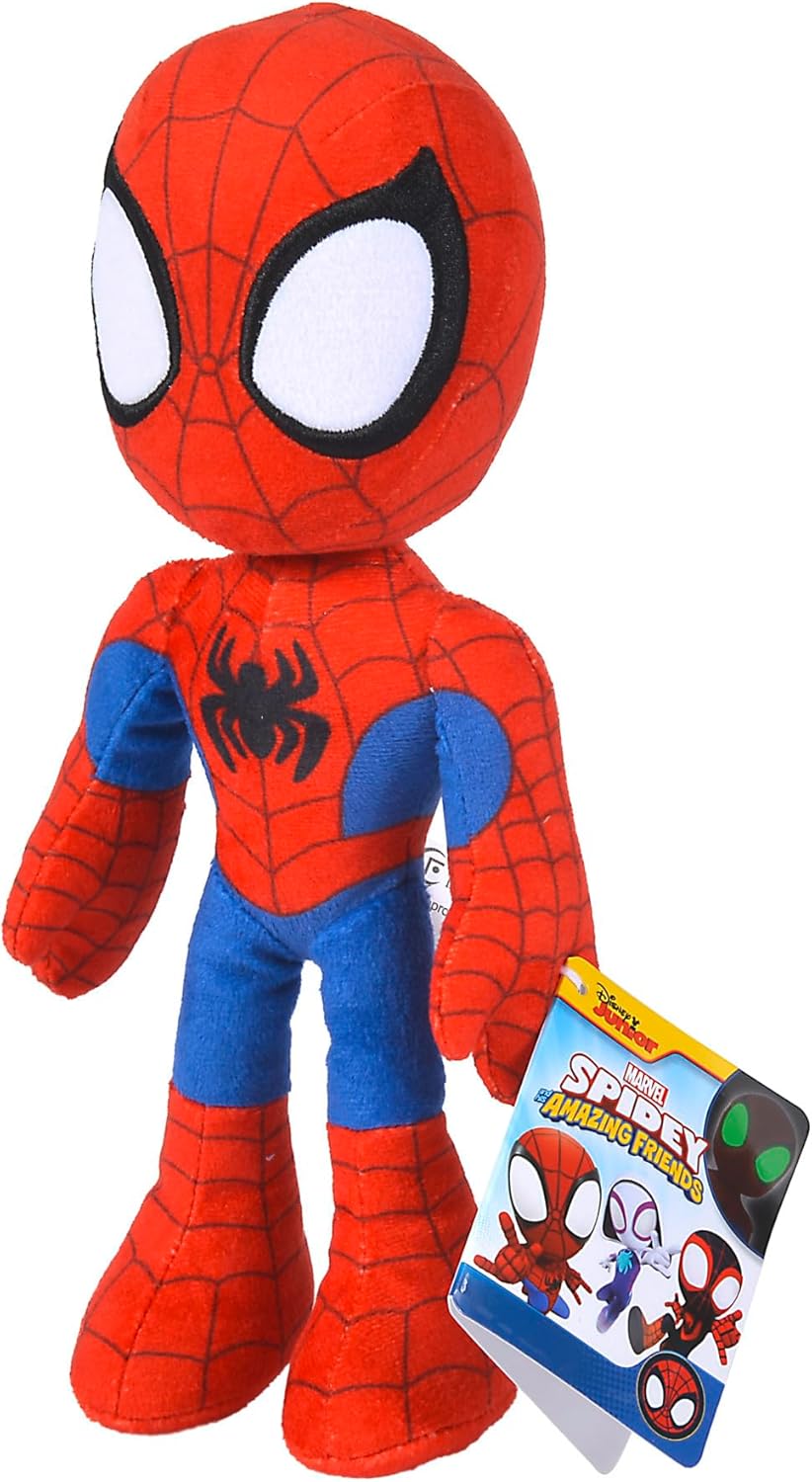 Peluche Disney Spiderman 25 cm aux yeux qui brillent dans le noir, Spidey et Ses Amis surprenants – Image 2