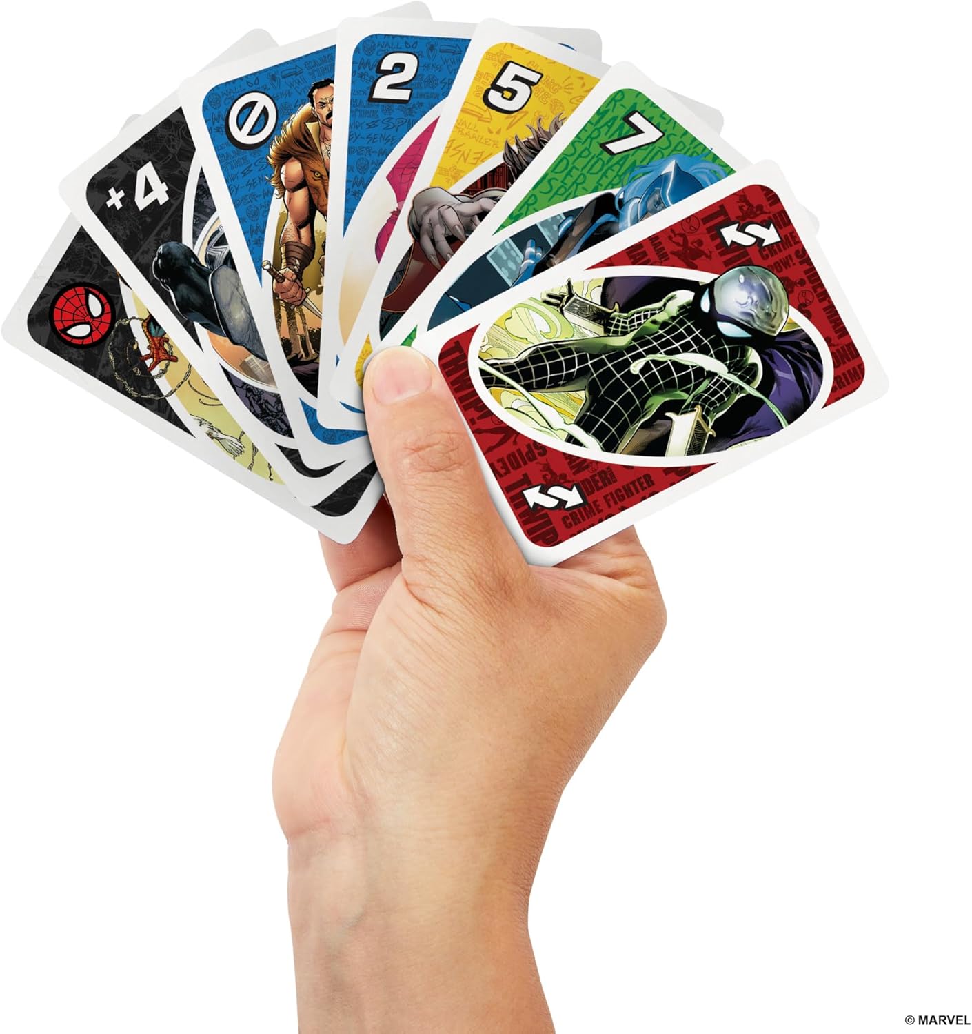 Jeu de cartes UNO Marvel Spider-Man HXT27 – Image 2