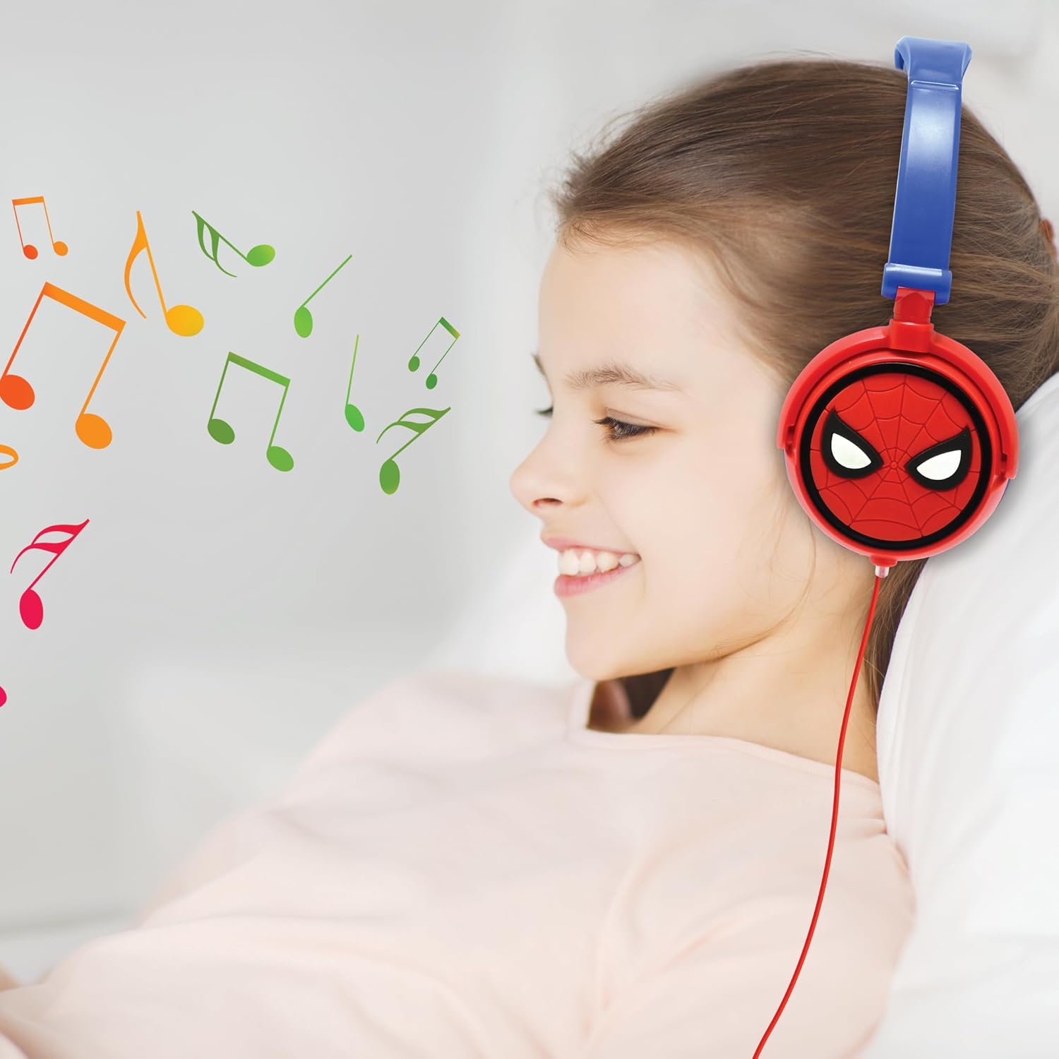 Casque audio stéréo pliable et ajustable Spider-Man Lexibook HP010SP – Image 3