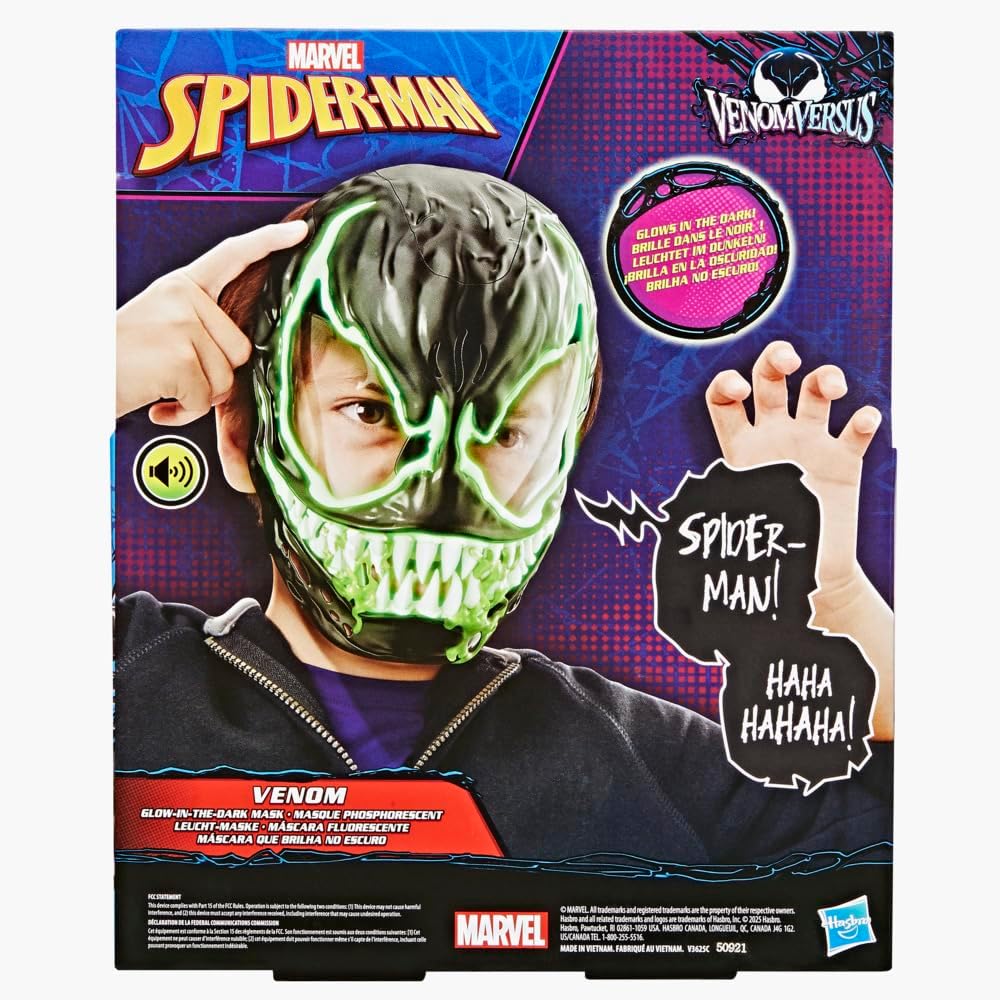 Masque Venom Versus Spider-Man Marvel avec 11 phrases et 7 sons – Image 6
