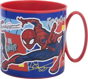 Tasse réutilisable Spider-Man en plastique 390 ml