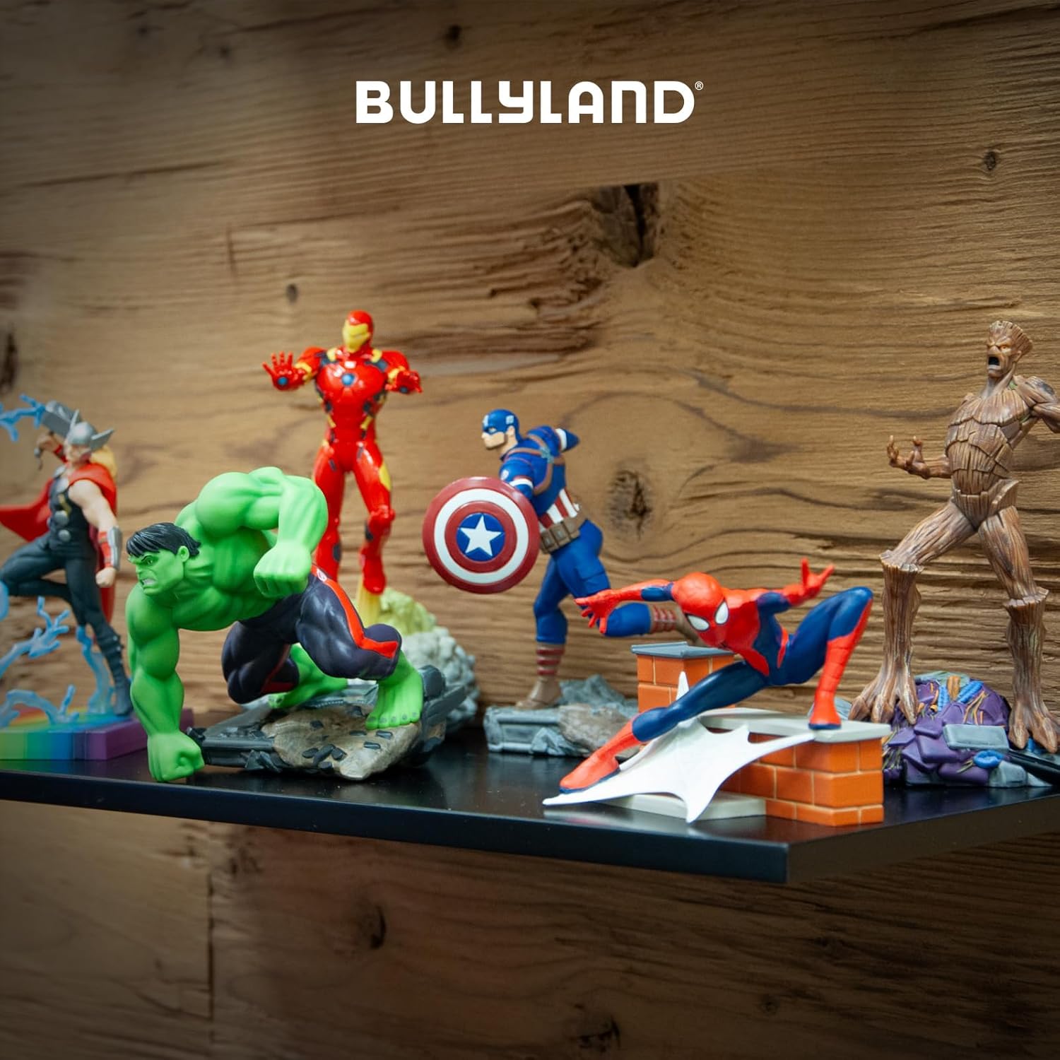 Figurine Spider-Man détaillée 7 du Marvel Spider-Verse par Bullyland – Image 6
