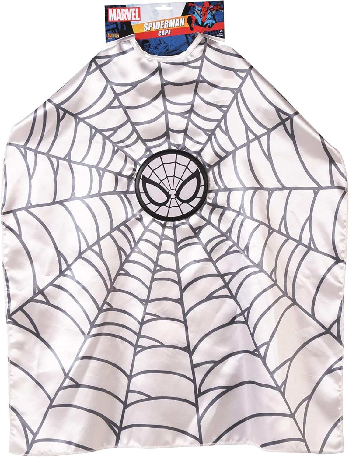Cape Spider-Man Marvel imprimée toile d'araignée pour enfant