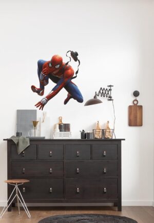 Sticker mural Marvel Spider-Man avec appareil photo 50 x 70 cm