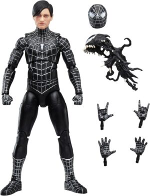 Figurine Spider-Man noir Marvel Legends inspirée du film Spider-Man 3