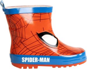 Bottes de pluie Spider-Man pour enfant antidérapantes