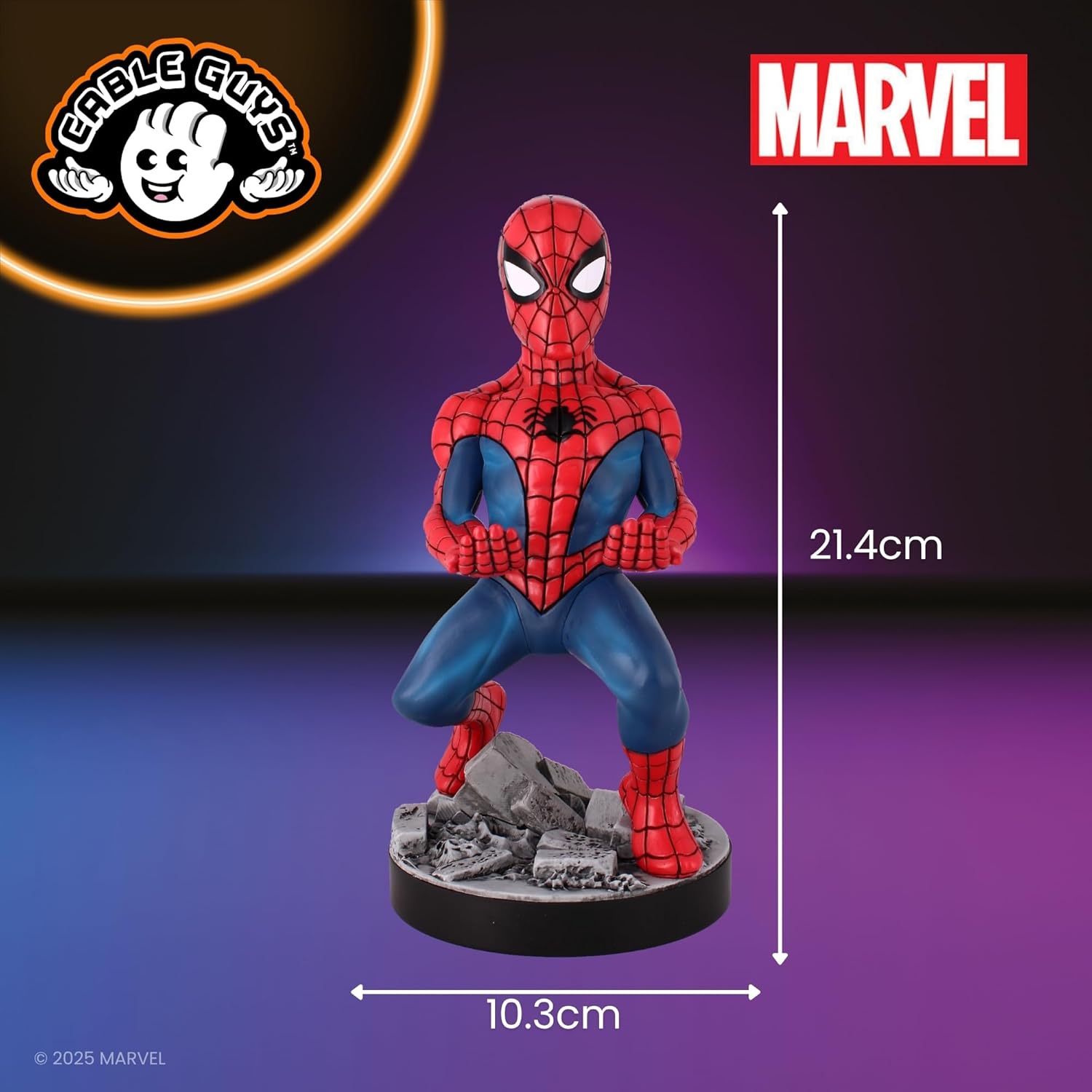 Support Spider-Man Marvel pour manettes et téléphone 20 cm – Image 7