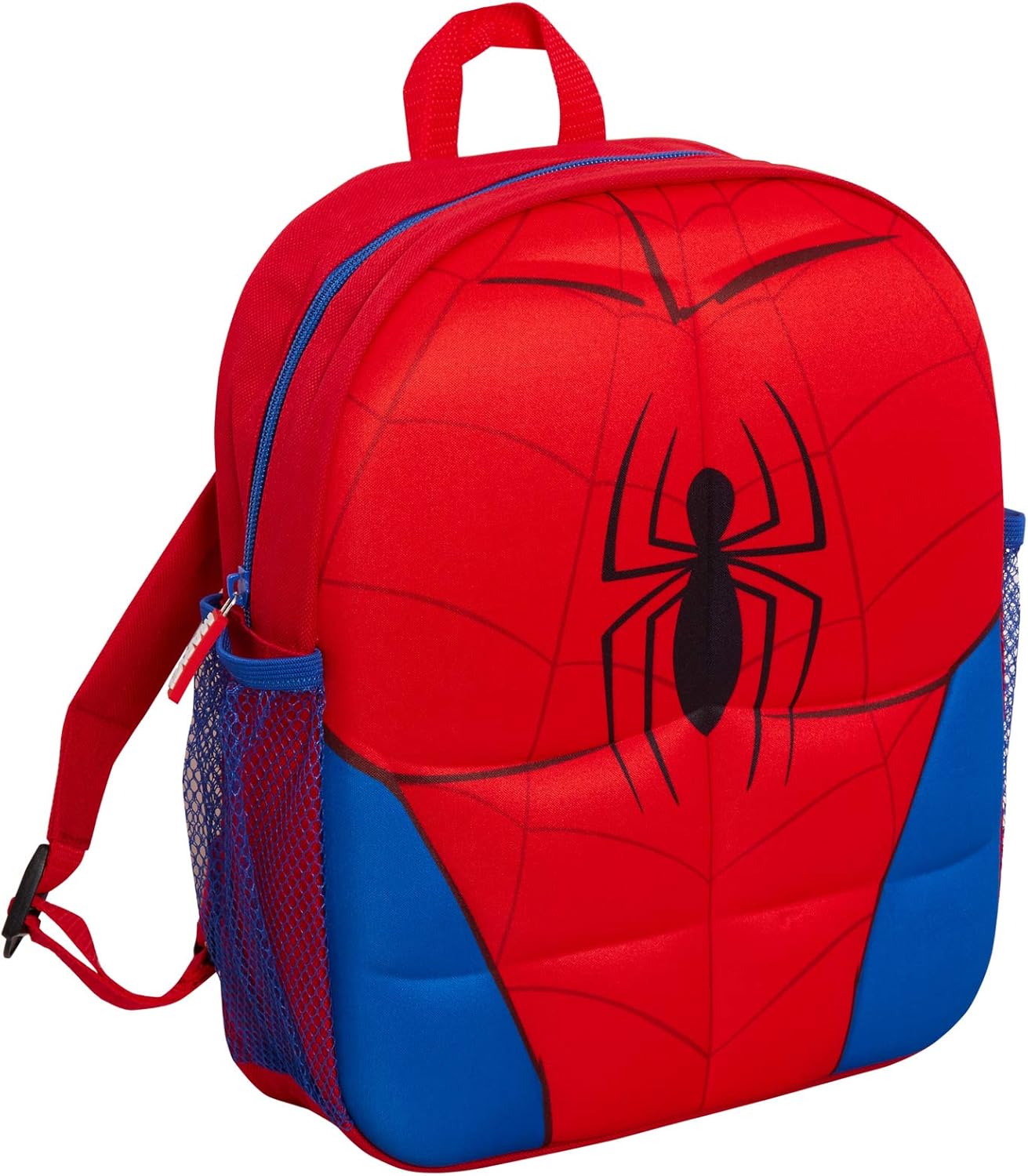 Sac à dos Marvel Spider-Man rouge avec peluche 3D